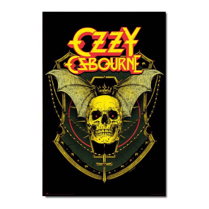 OZZY OSBOURNE SKULL AFISA 61X91,5