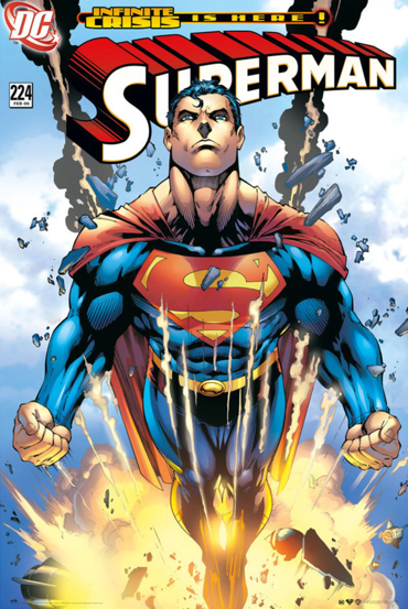SUPERMAN DC COMICS INFINITE CRISIS IS HERE! ΑΦΙΣΑ 61Χ91,5
