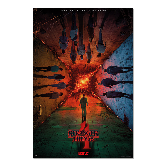 STRANGER THINGS SEASON 4 AFISA 61X91,5