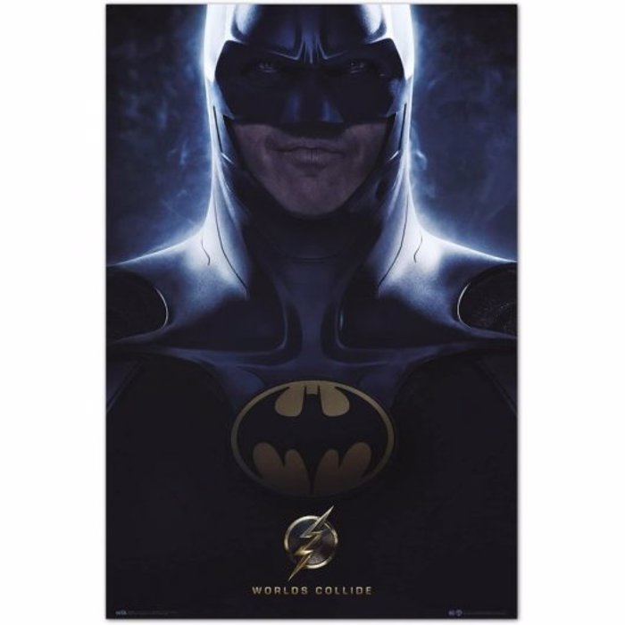 DC COMICS THE FLASH BATMAN AFISA 61X91,5