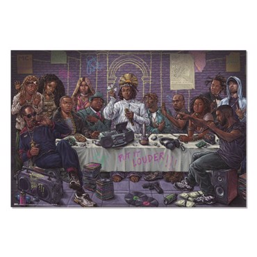 THE LAST SUPPER OF HIP HOP POSTER