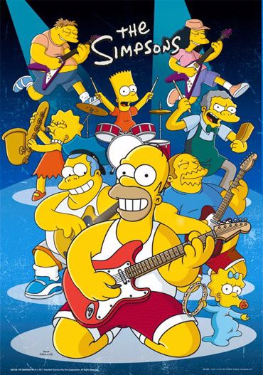 THE SIMPSONS ROCK