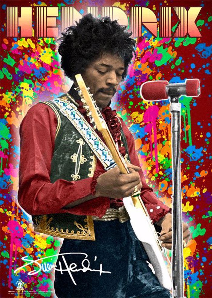 JIMI HENDRIX COLOUR