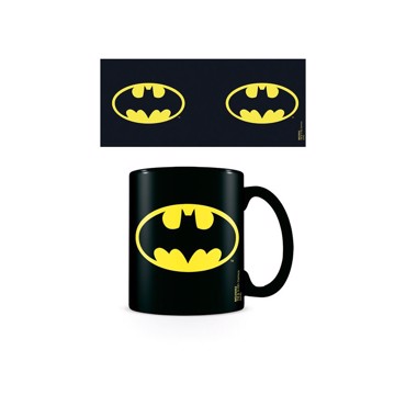 DC COMICS BATMAN LOGO MUG