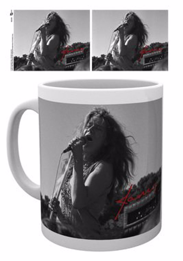 JANIS JOPLIN SINGING BW