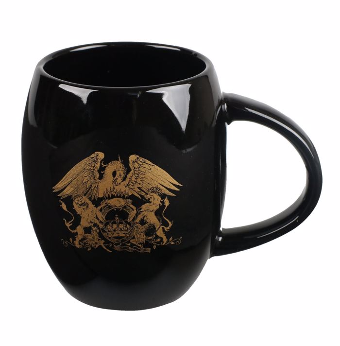 QUEEN (GOLD CREST) OVAL MUG