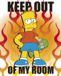 THE SIMPSONS KEEP OUT