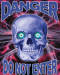 DANGER SKULL(RED)