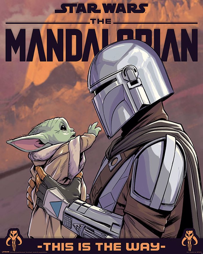 STAR WARS THE MANDALORIAN (HELLO LITTLE ONE) 