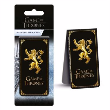 GAME OF THRONES (LANNISTER) MAGNETIC BOOKMARK