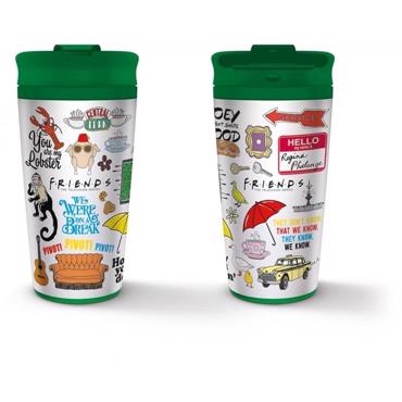 FRIENDS METAL TRAVEL MUG