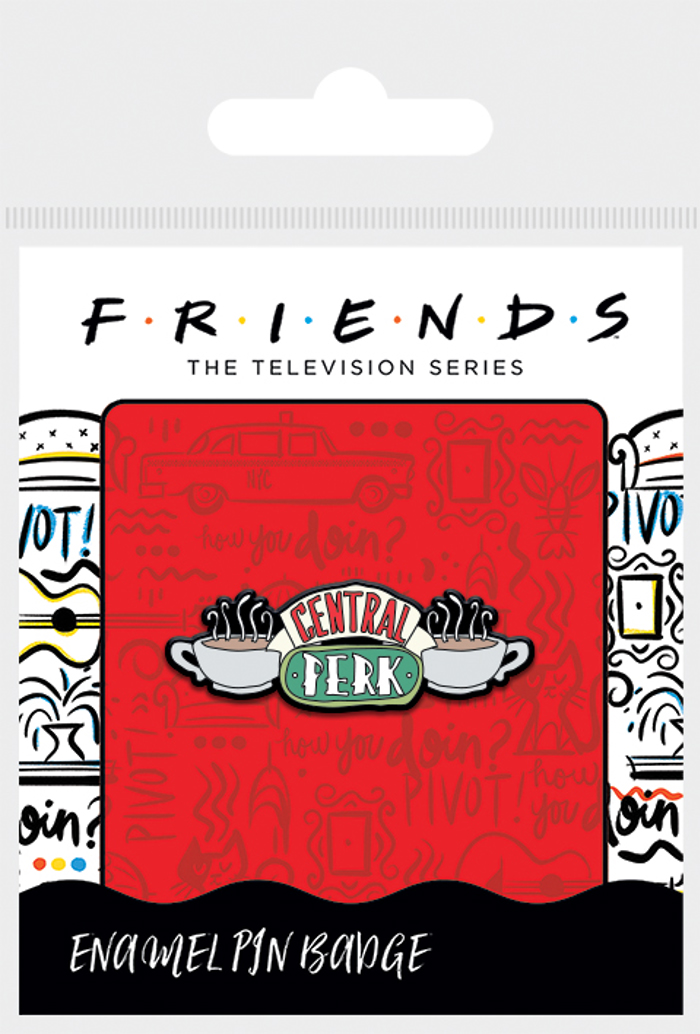 PIN BADGE FRIENDS (CENTRAL PERK)