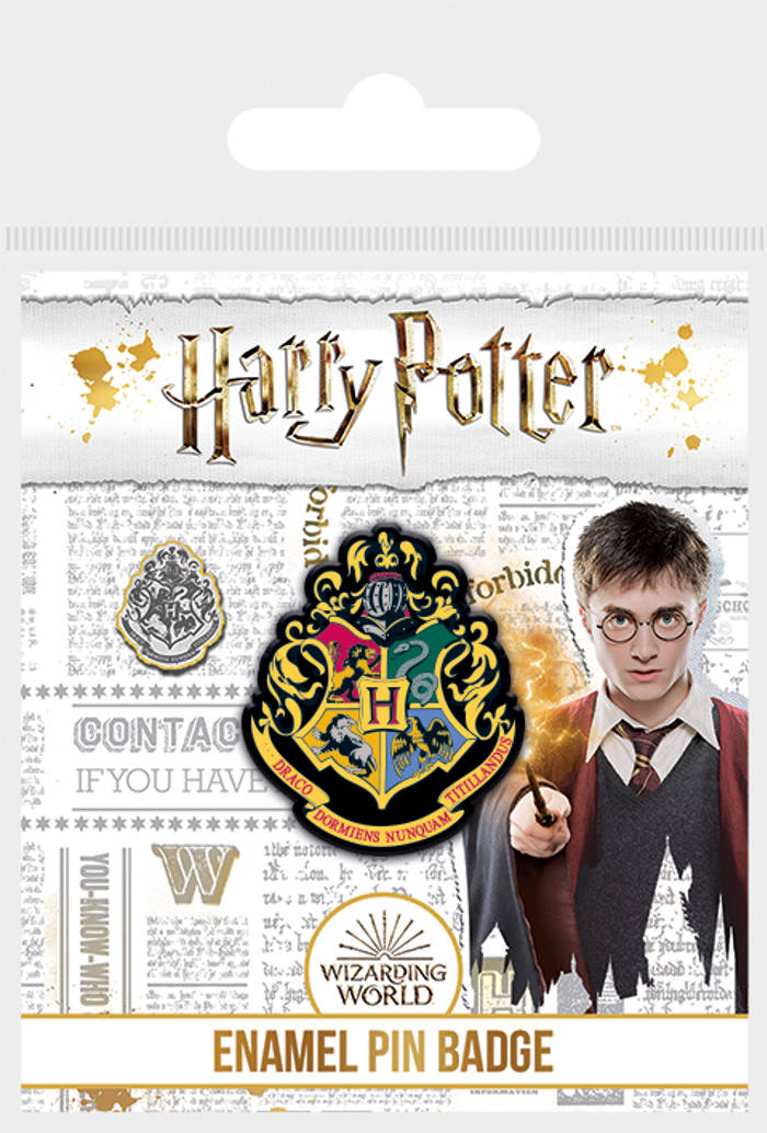 PIN BADGE HARRY POTTER (HOGWARTS)