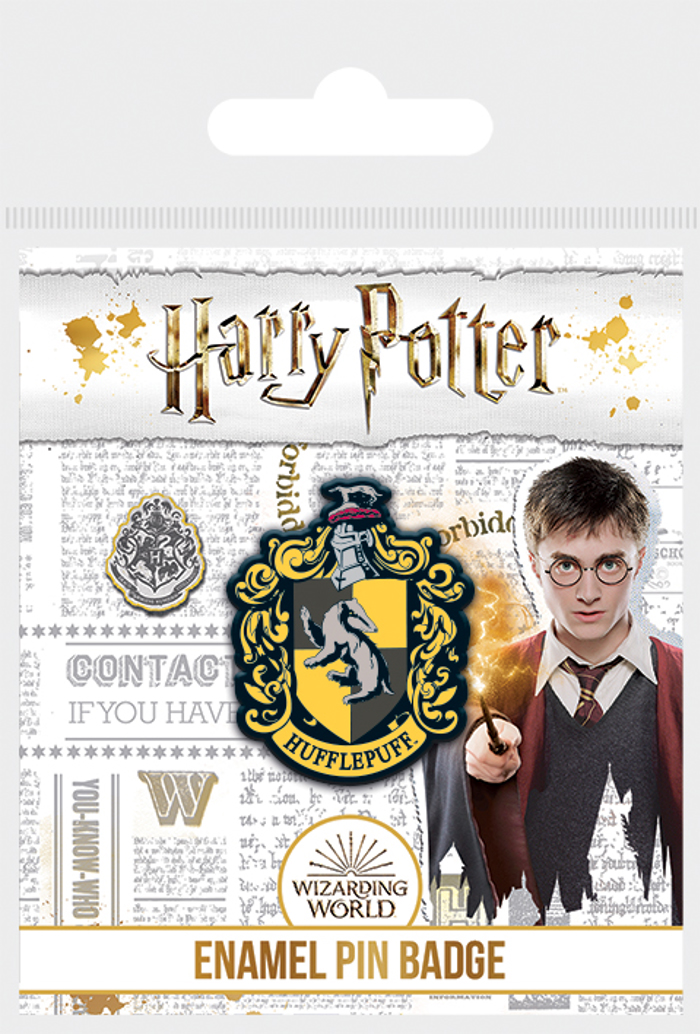 PIN BADGE HARRY POTTER(HUFFLEPUFF)