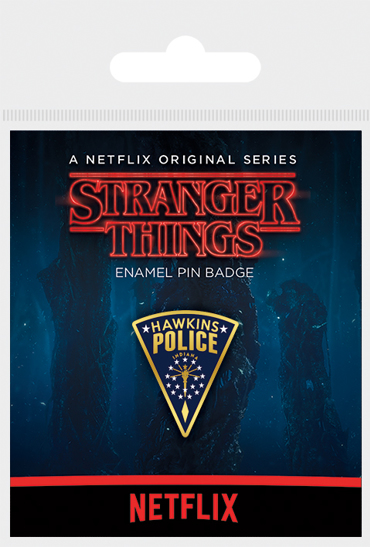 PIN BADGE STRANGER THINGS(HAWKINS POLICE)
