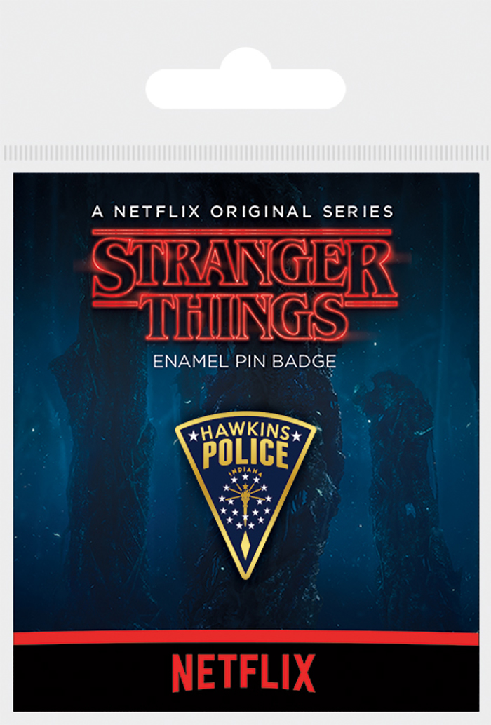 PIN BADGE STRANGER THINGS(HAWKINS POLICE)