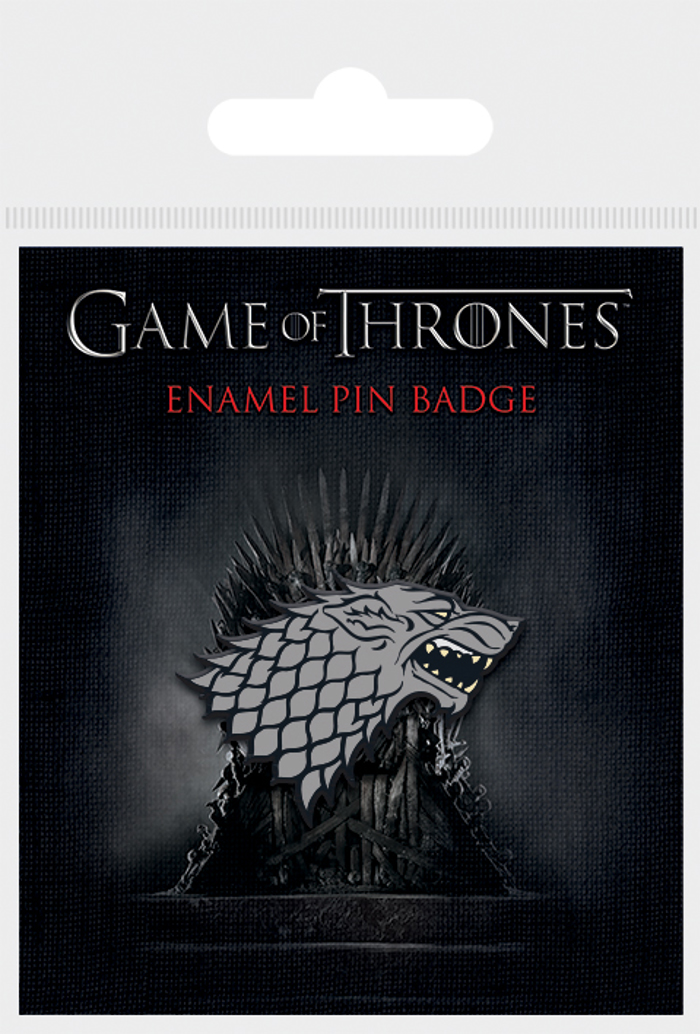 PIN BADGE GAME OF THRONES (STARK)