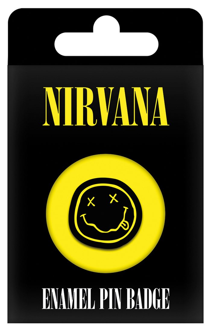 PIN BADGE NIRVANA (SMILEY)