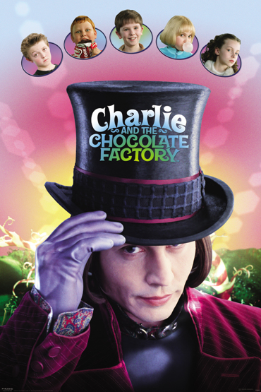 CHARLIE CHOCOLATE FACTORY ΑΦΙΣΕΣ ΜΑΧΙ 61Χ91