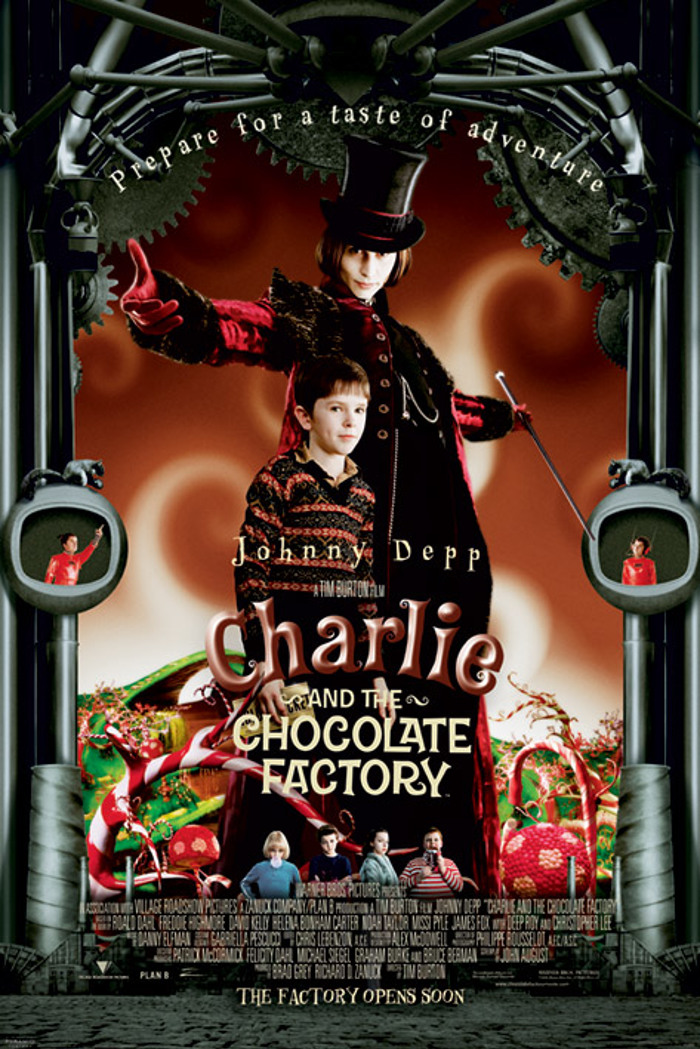 CHARLIE AND THE CHOCOLATE FACTORY MOVIE