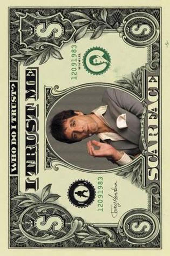 SCARFACE DOLLAR BILL