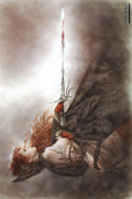 LUIS ROYO RED SONYA FANTASY