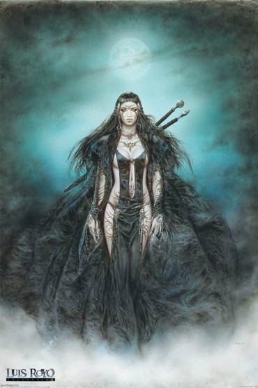FANTASY LUIS ROYO MOON DAUGHTER