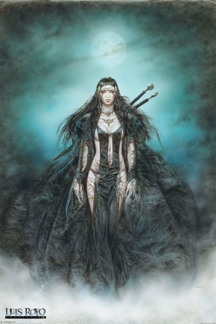 FANTASY LUIS ROYO MOON DAUGHTER