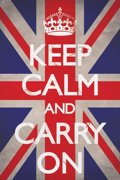 KEEP CALM AND CARRY ON