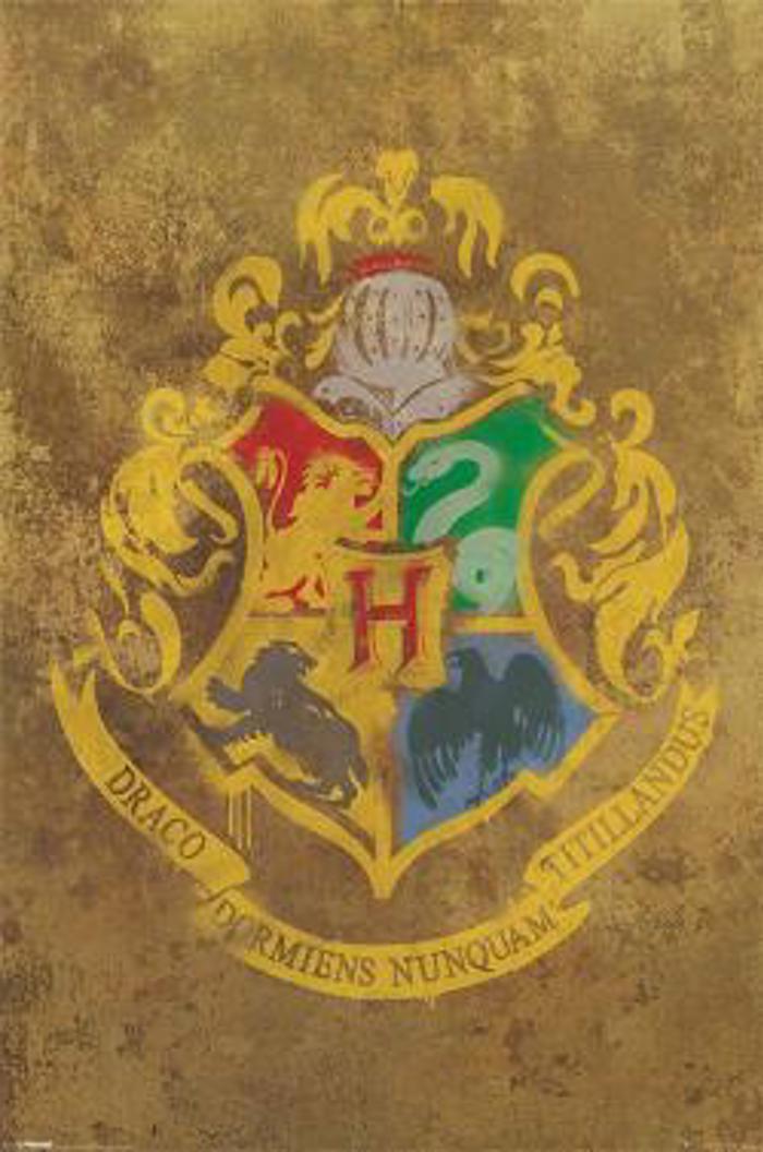 HARRY POTTER HOGWARTS CREST