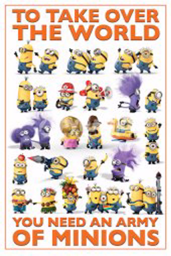 MINIONS DESPICABLE ME 2