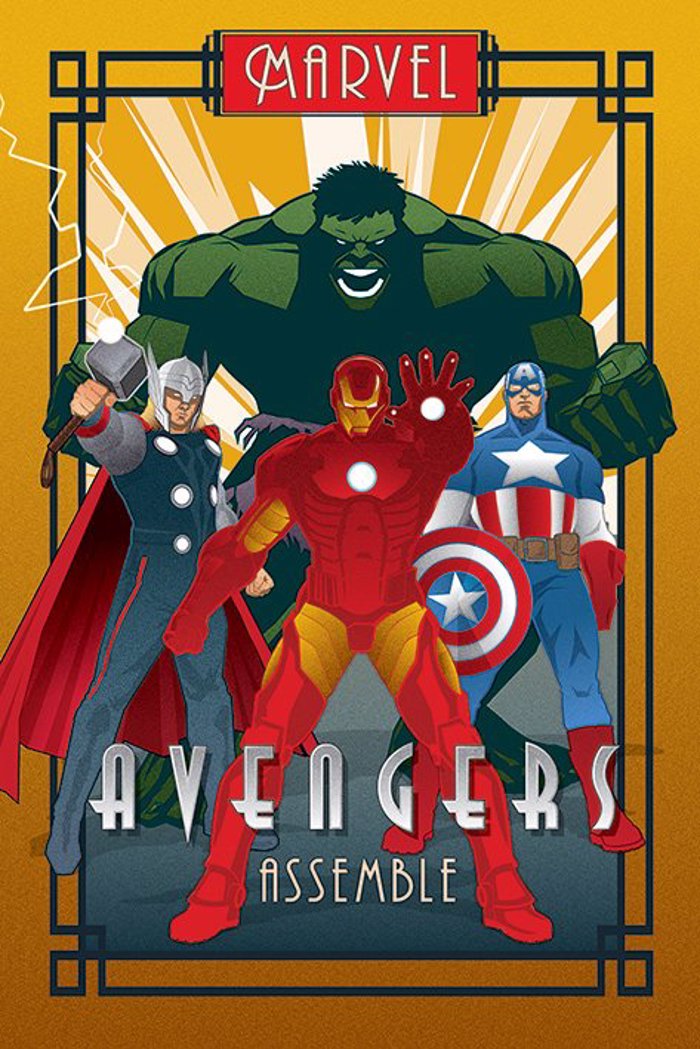 AVENGERS AFISA 61X91,5