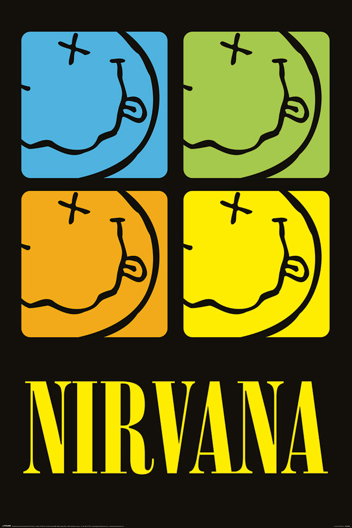 NIRVANA (SMILEY SQUARES)