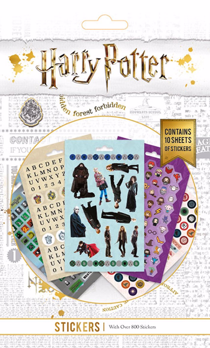 HARRY POTTER 800 STICKER  SET