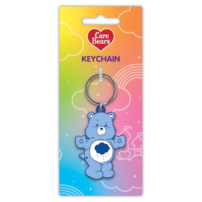 CARE BEARS (GRUMPY BEAR) PVC KEYCHAIN