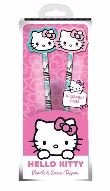 HELLO KITTY (PINK) PENCIL & TOPPERS