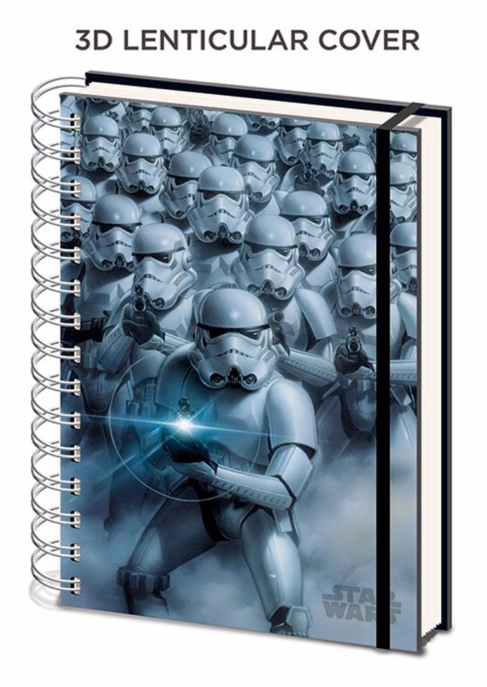 3D NOTEBOOK A5 STAR WARS