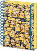 3D NOTEBOOK A5 MINIONS