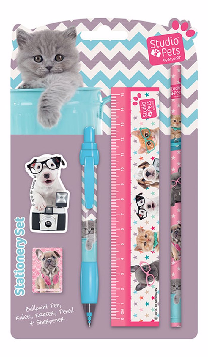 STUDIO PETS STATIONARY SET