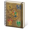 HARRY POTTER (HOGWARDS CREST & FOUR HOUSES)