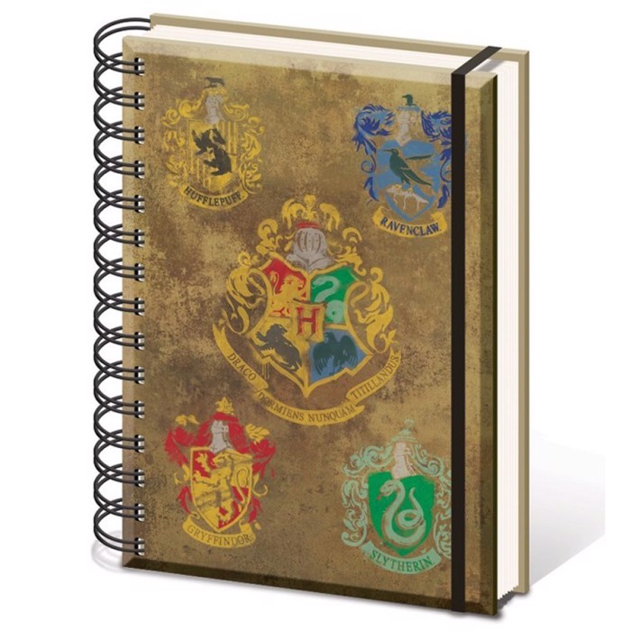 HARRY POTTER (HOGWARDS CREST & FOUR HOUSES)