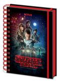 NOTEBOOK METALLIC STRANGER THINGS 