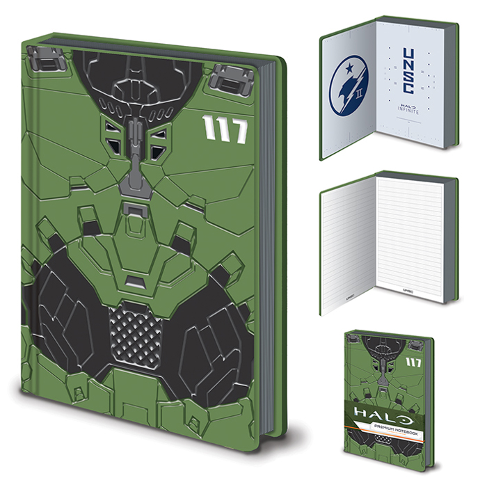 HALO(MASTER CHIEF)  PREMIUM NOTEBOOK