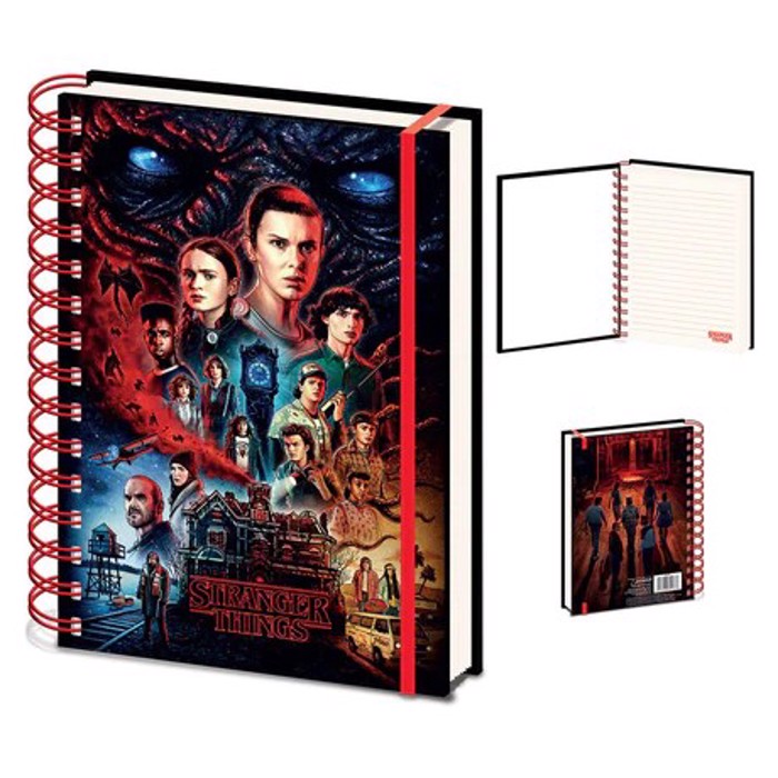 STRANGER THINGS 4  (VECNA) A5 3D NOTEBOOK