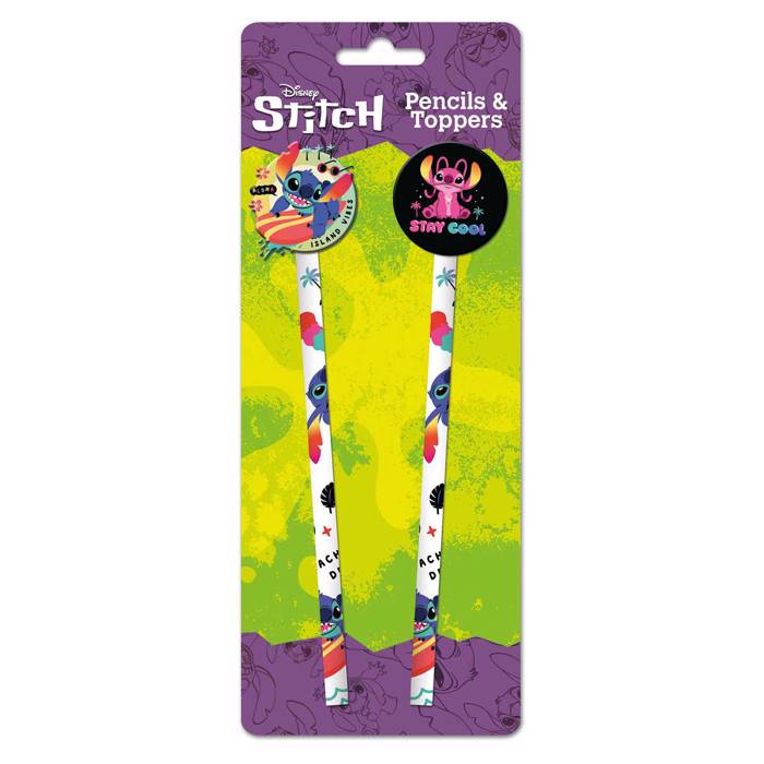 LILO & STITCH PENCILS (ACID POPS) PENCILS & TOPPERS