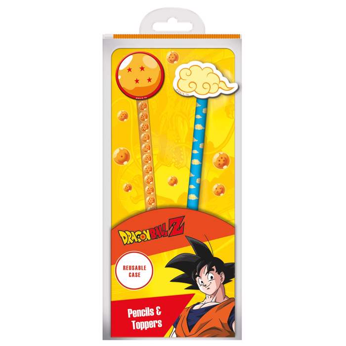 DRAGON BALL Z PENCILS & TOPPERS 2PK